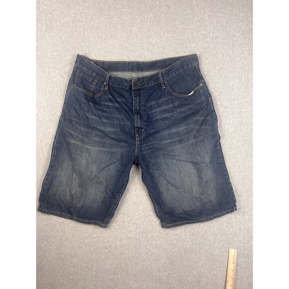 Men's Levi 569 Loose Straight Below Knee Denim Shorts Size 42  Waist - Picture 5 of 12